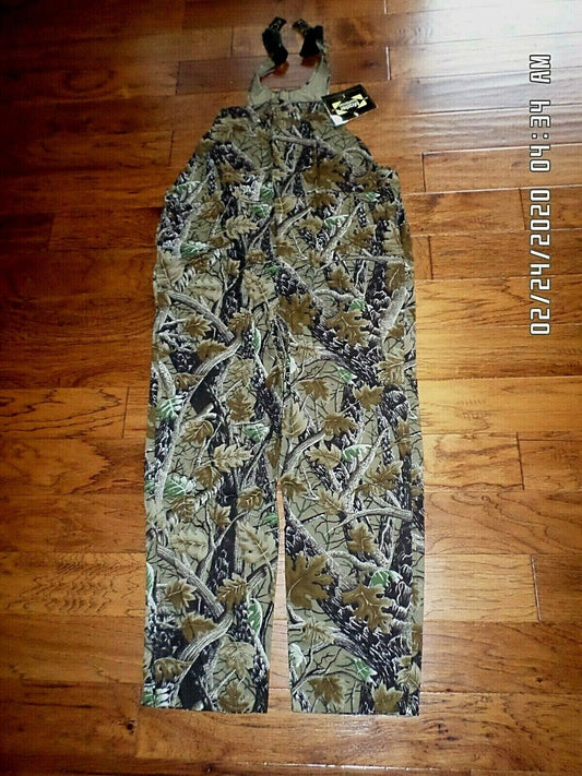 MASTER SPORTSMAN CAMOUFLAGE BIBS OVERALLS HUNTING NEW IN BAGS SIZE X-LARGE