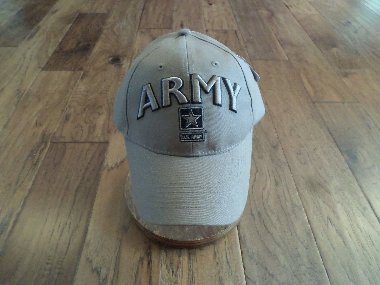 U.S MILITARY ARMY COYOTE BROWN HAT EMBROIDERED STAR LOGO OFFICIAL BALL CAP