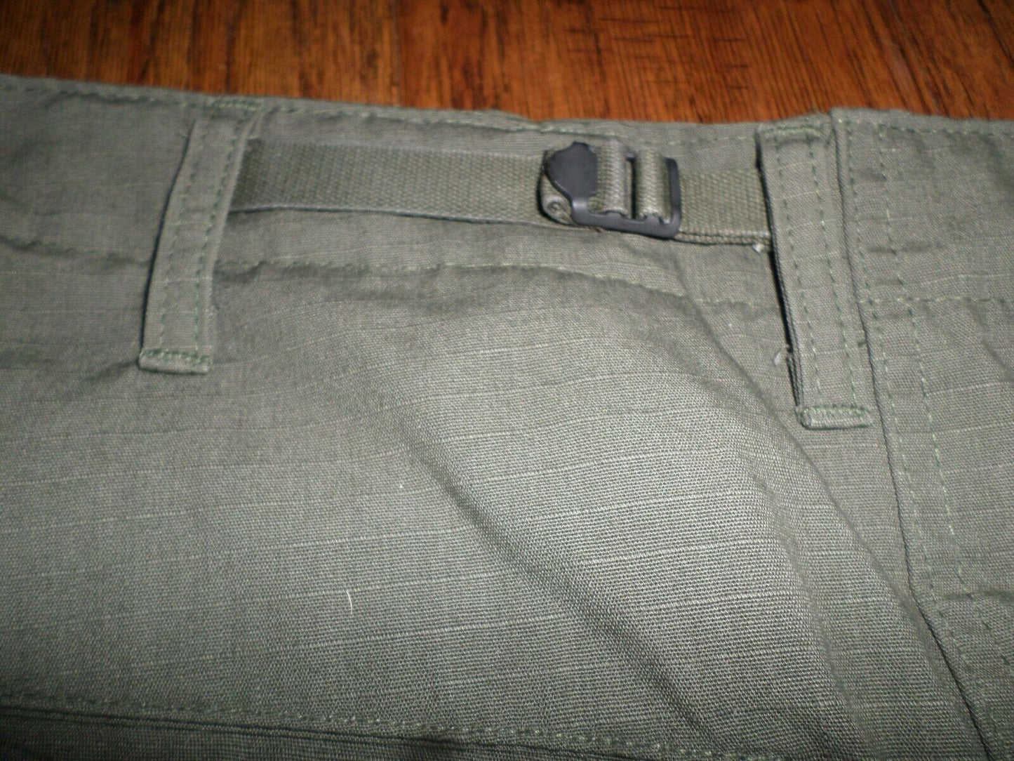 MILITARY STYLE OD GREEN  BDU PANTS 6 POCKET FATIGUE TROUSERS U.S.A MADE