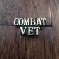 U.S MILITARY COMBAT VET VETERAN HAT PIN LAPEL PIN