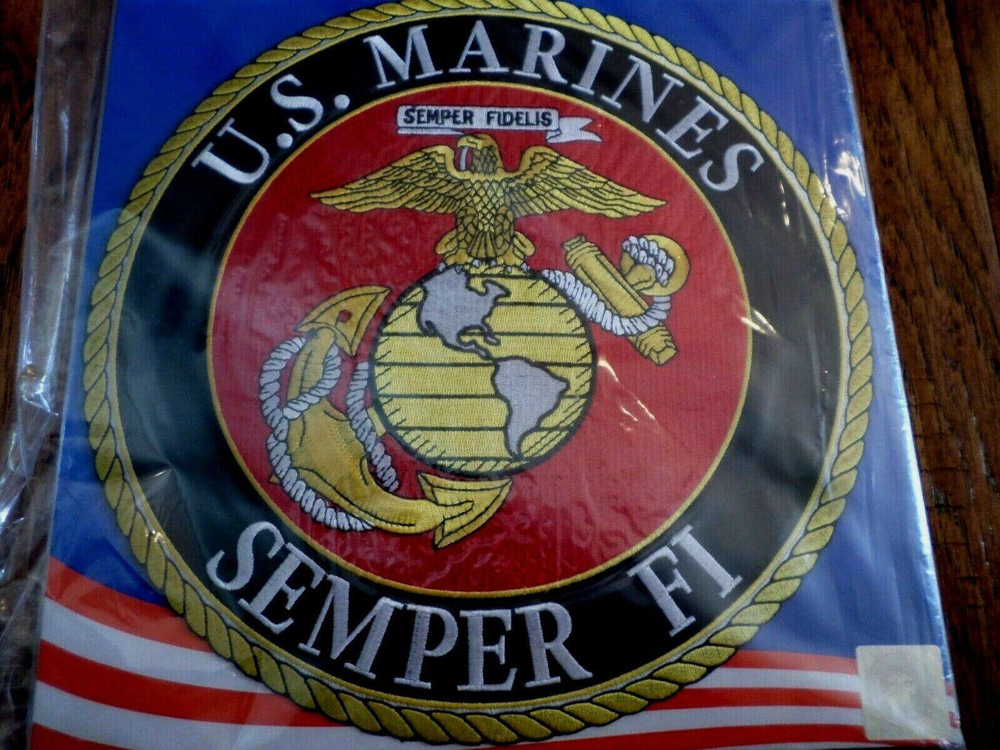 U.S MILITARY MARINE CORPS EGA OVERSIZE BACK PATCH 10" X 10"  OFFICIALLY LICENSED