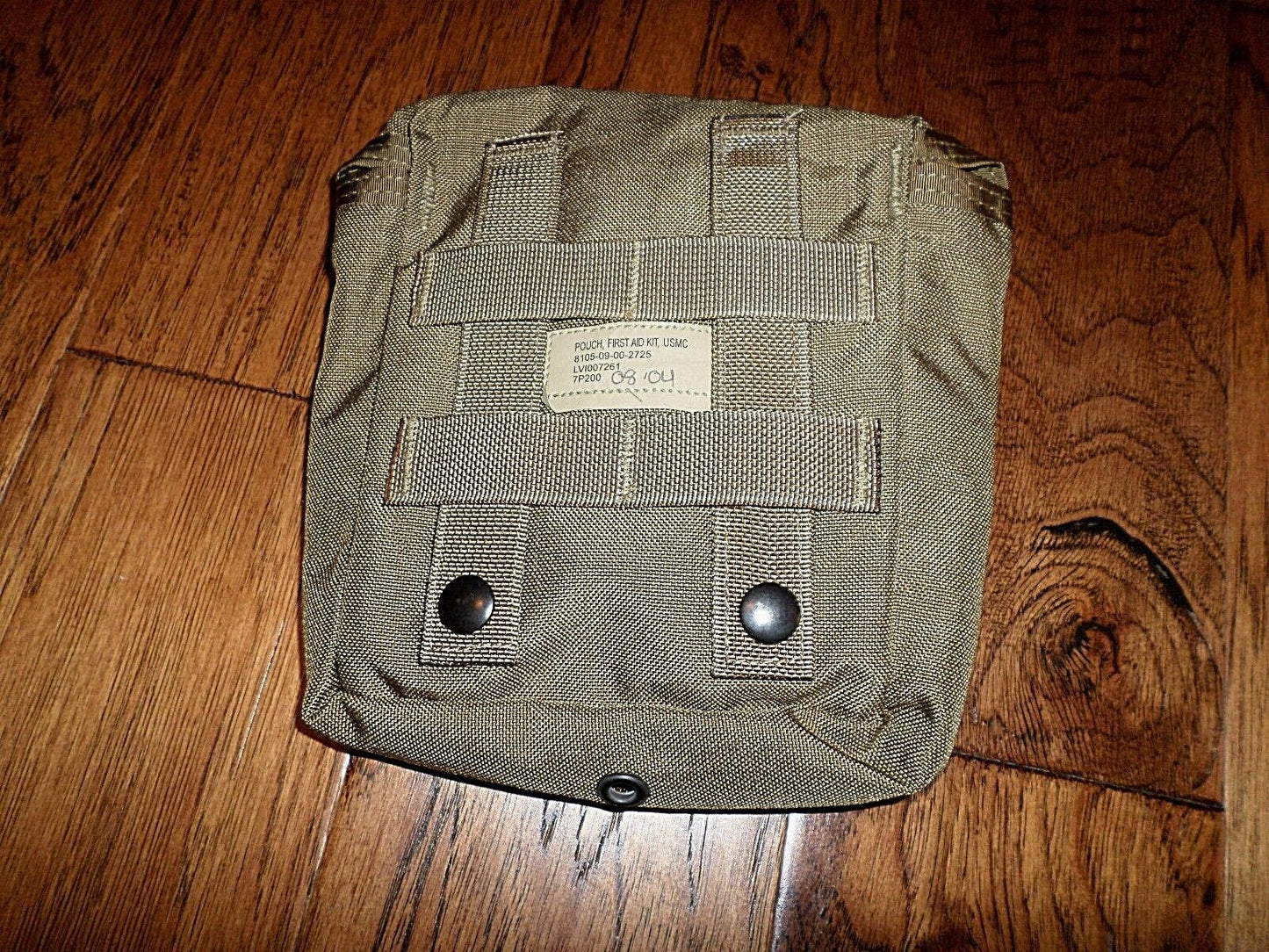 U.S MILITARY MARINE CORPS COYOTE BROWN MEDIC POUCH MOLLE  FIRST AID