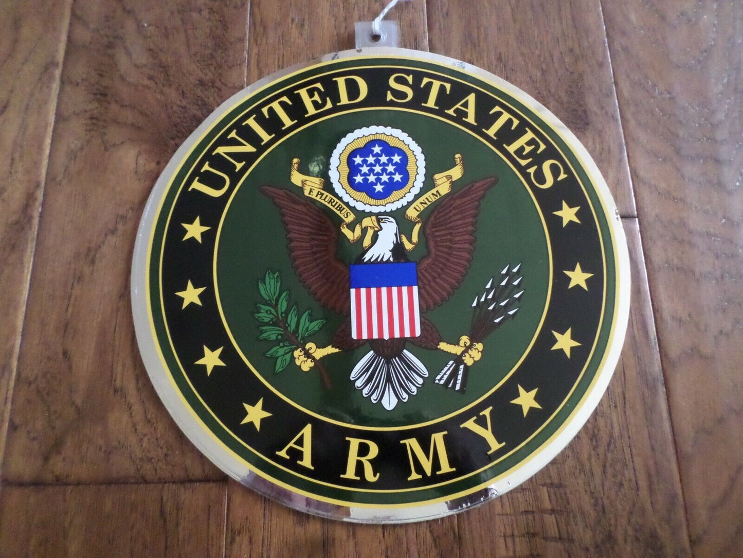 U.S MILITARY ARMY CREST LOGO OVERSIZED LARGE WINDOW DECAL STICKER 12" INCHES