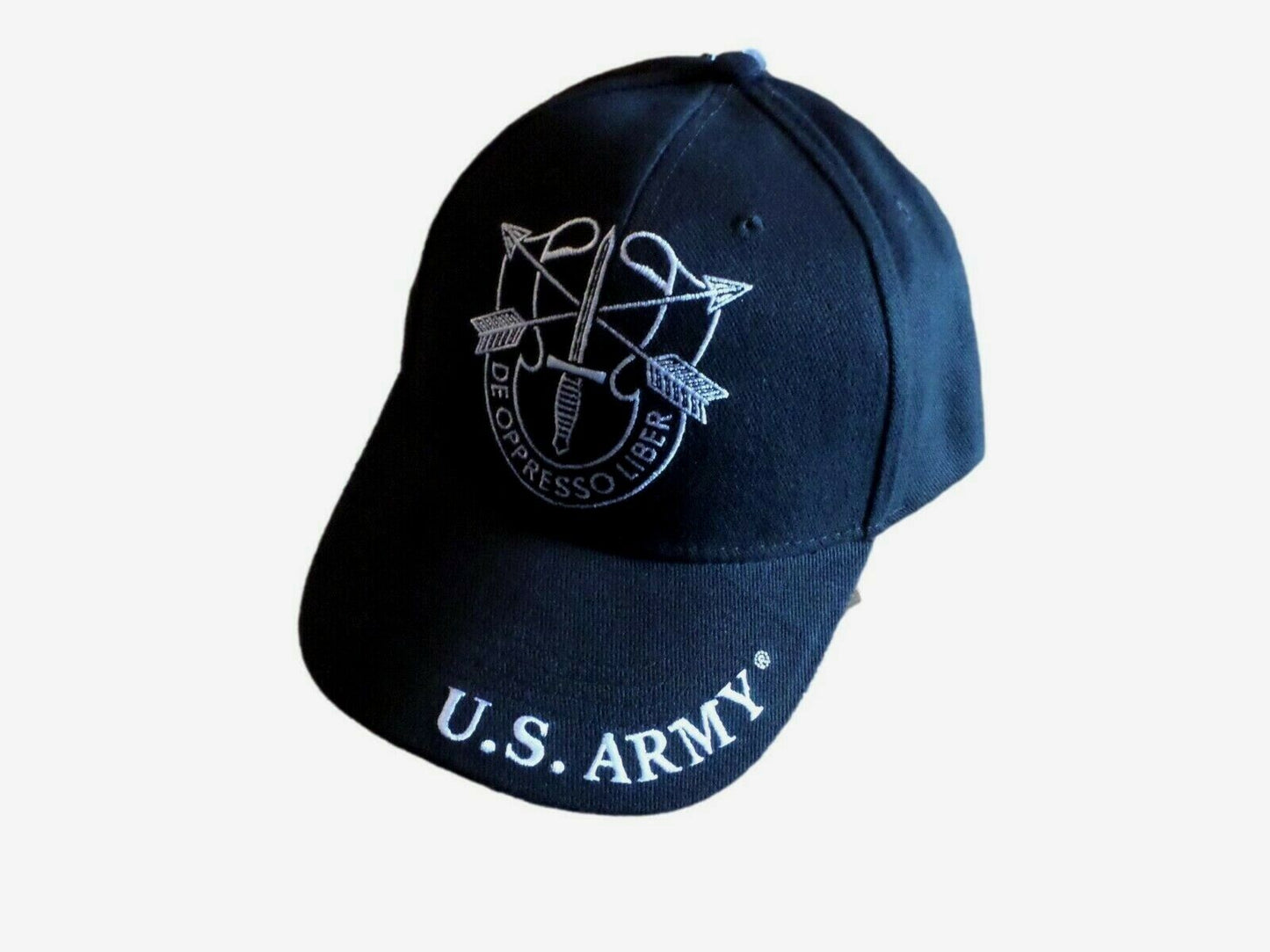 U.S MILITARY ARMY SPECIAL FORCES HAT DE OPRESSO LIBER OFFICIAL BALL CAP