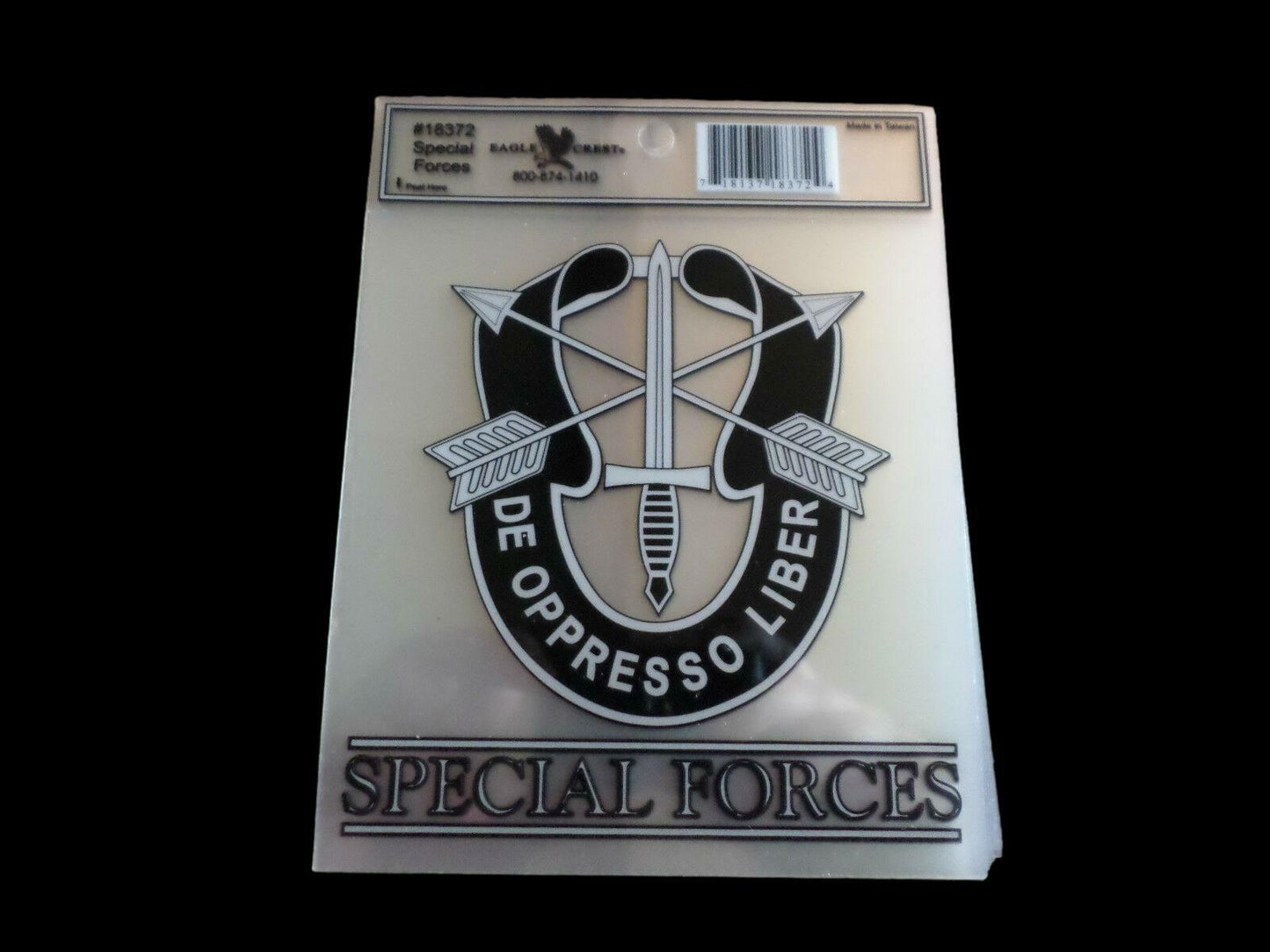 U.S ARMY SPECIAL FORCES WINDOW DECAL BUMPER STICKER OFFICIALLY LICENSED PRODUCT