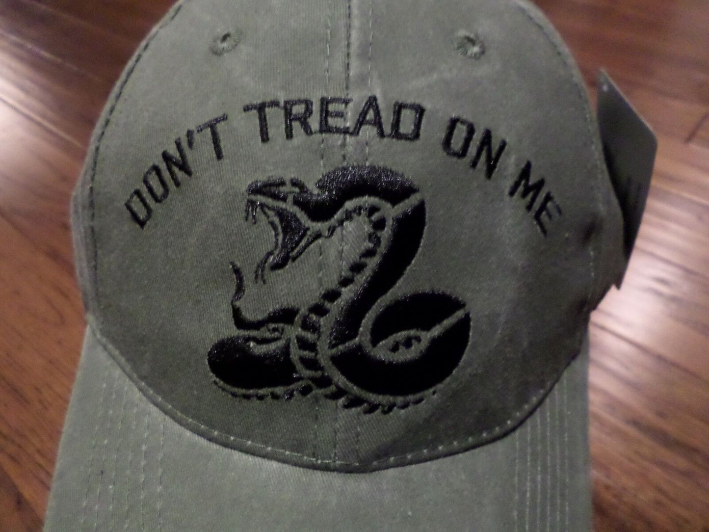 U.S MILITARY DON'T TREAD ON ME HAT EMBROIDERED BALL CAP