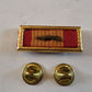 ARMY REPUBLIC OF VIETNAM GALLANTRY CROSS UNIT CITATION RIBBON WITH BRASS HOLDER