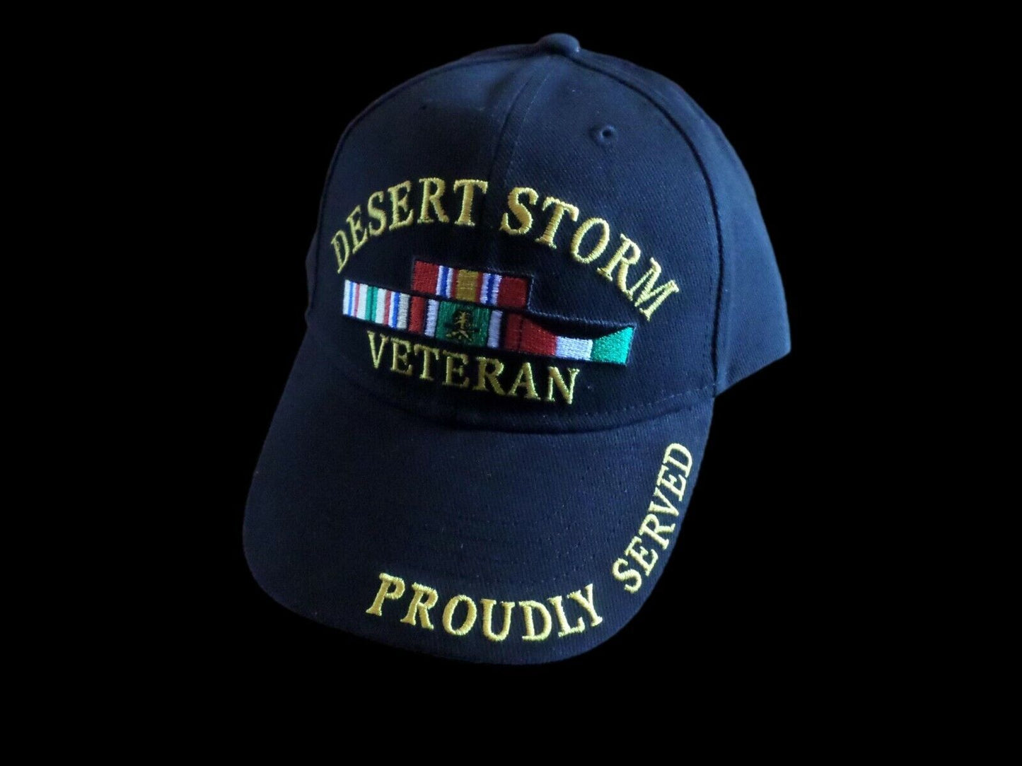 U.S Military Desert Storm Veteran Hat Embroidered Baseball Cap