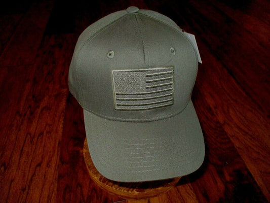 U.S American Flag Hat Embroidered Patch U.S.A OD Green Operator Baseball Cap