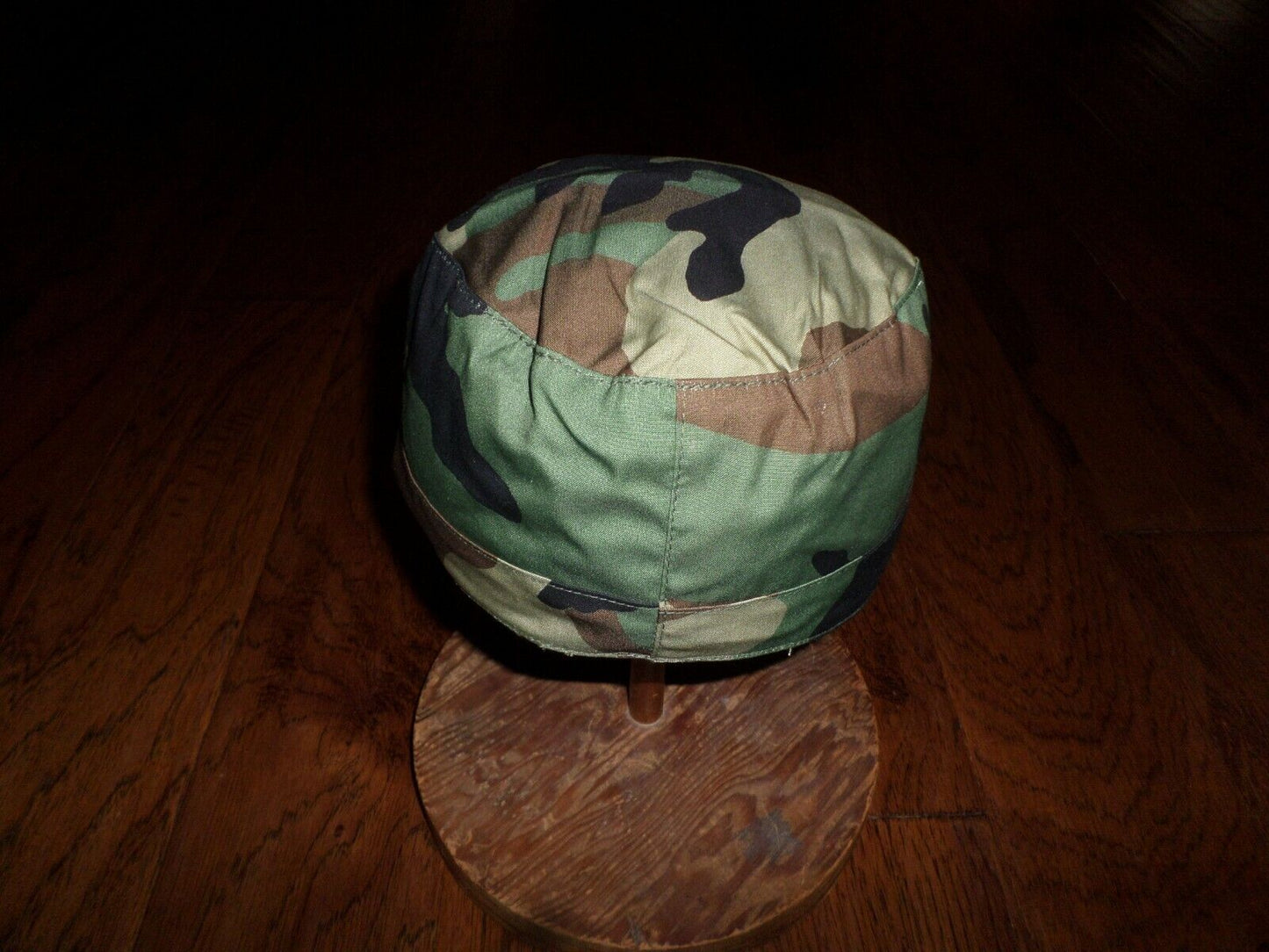 Military Army Style Woodland Camouflage Combat Hat 100% Cotton BDU Cap New