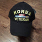 U.S MILITARY KOREA VETERAN HAT MILITARY BALL CAP KOREA WAR VETERAN