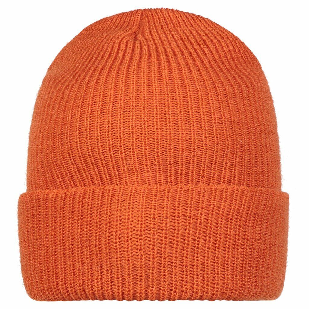 NEW WATCH CAP BLAZE ORANGE ACRYLIC 2 PLY KNIT U.S.A MADE BEANIE