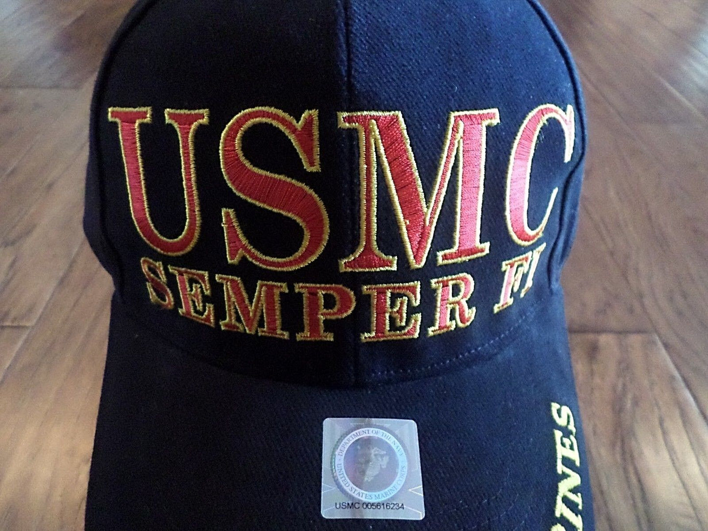 U.S Military USMC Semper Fi Embroidered Baseball Hat U.S Marines Licensed Cap