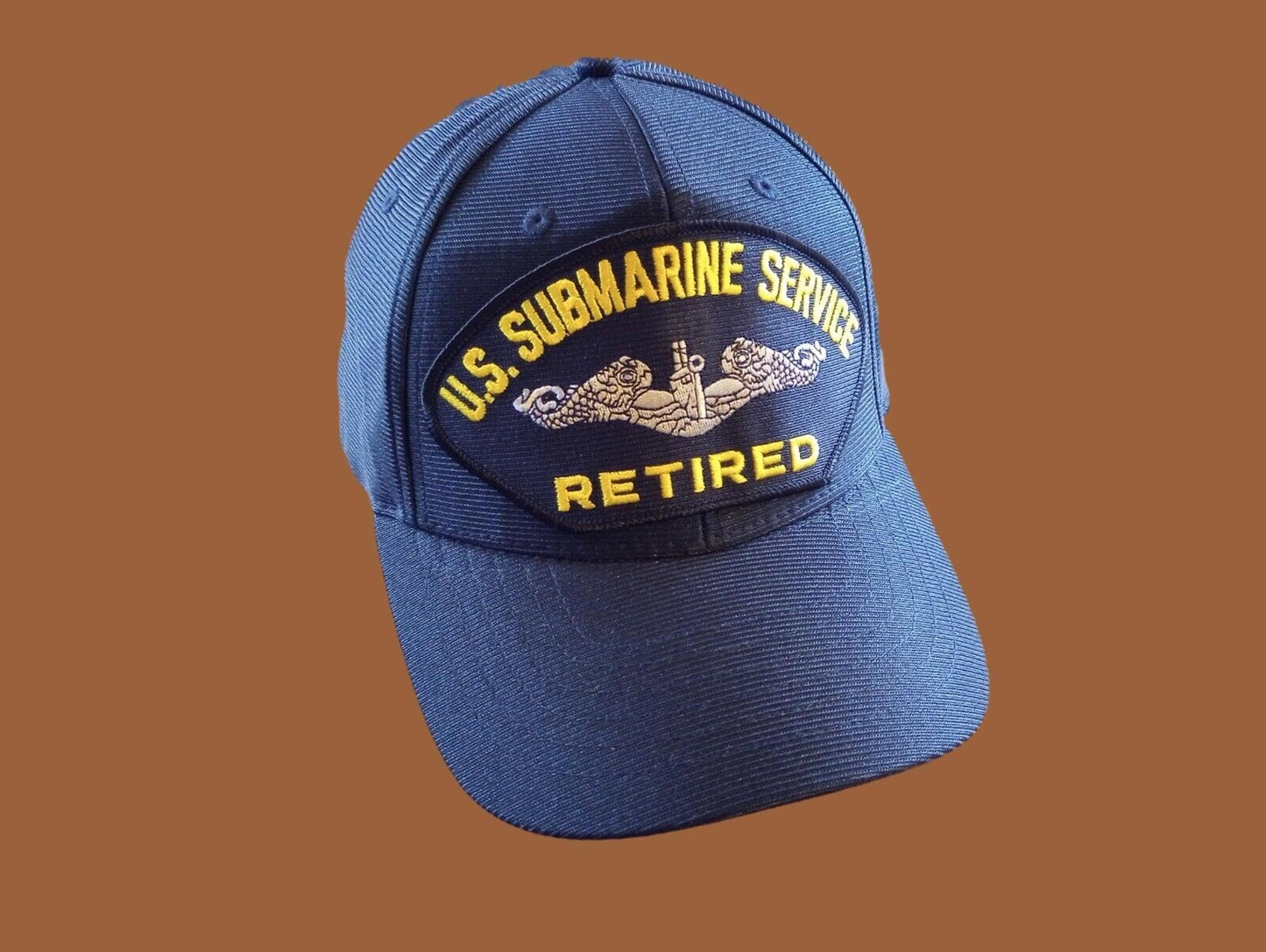 U.S SUBMARINE SERVICE RETIRED U.S NAVY SHIP HAT OFFICIAL MILITARY BALL CAP U.S.A