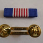 ARMY SOLDIERS MEDAL RIBBON WITH BRASS RIBBON HOLDER US MILITARY ISSUE VETERAN