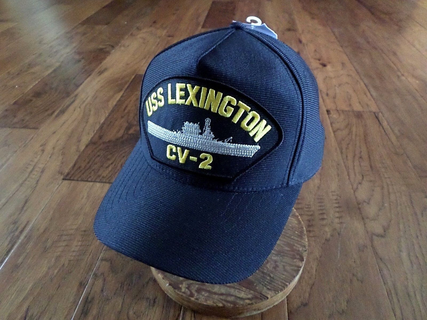 USS LEXINGTON CV-2 U.S NAVY SHIP HAT U.S MILITARY OFFICIAL BALL CAP U.S.A MADE