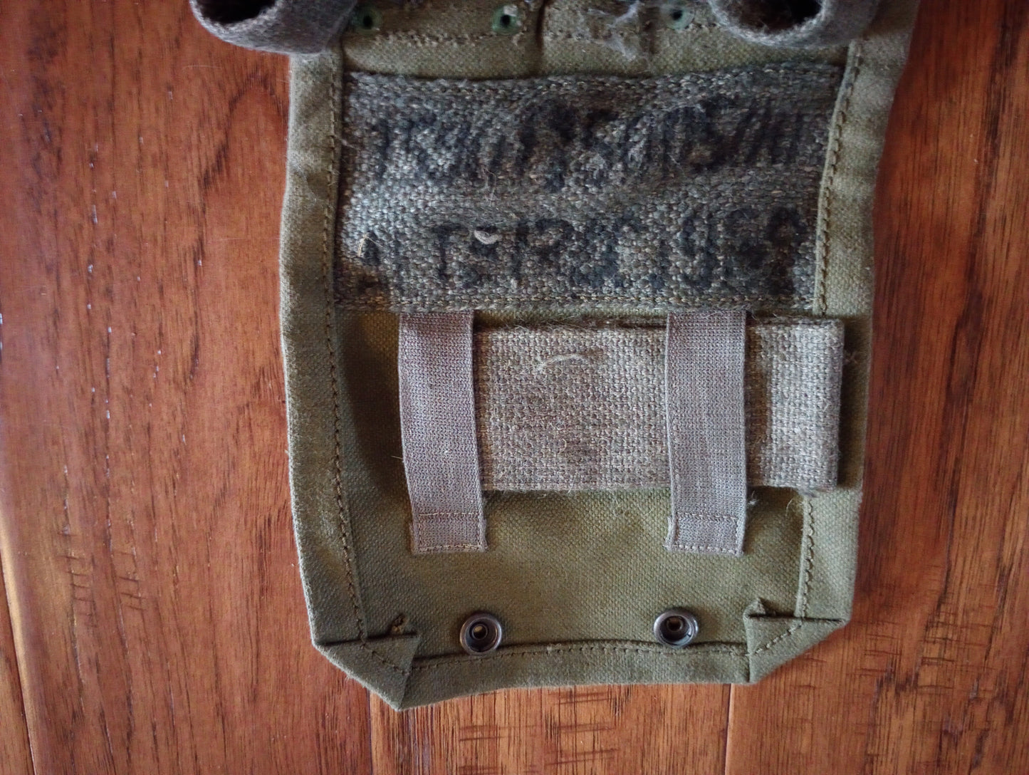 French military mat rifle magazine pouch 5 cell ammo shoulder bag genuine