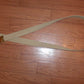U.S MILITARY GRADE KHAKI WEB BELT WITH 6th MARINE CORPS BRASS BUCKLE U.S.A MADE