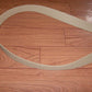 U.S MILITARY KHAKI CHROME TIP WEB  BELT FOR USE WITH CHROME BUCKLE ONLY