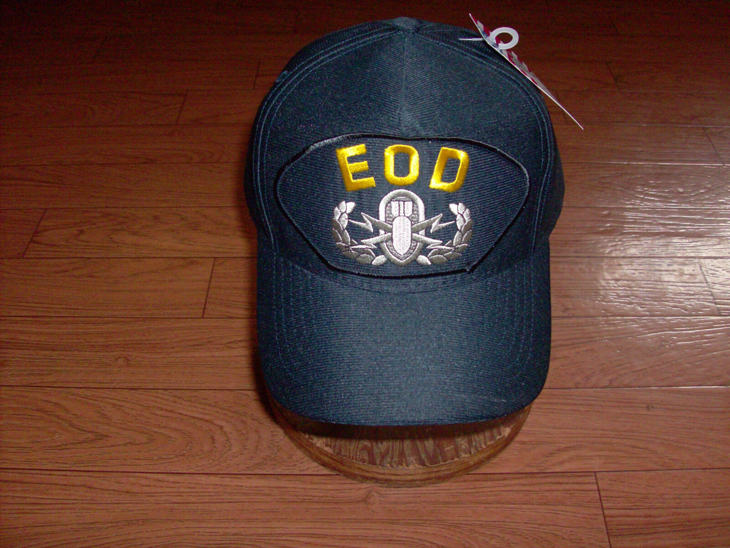 U.S NAVY EOD HAT U.S MILITARY OFFICIAL BALL CAP U.S.A MADE EXPLOSIVE ORDNANCE