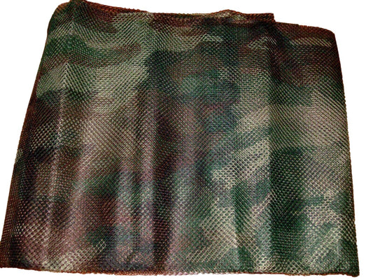 NEW MILITARY ISSUE WOODLAND CAMOUFLAGE MESH NETTING 5ft X 8ft