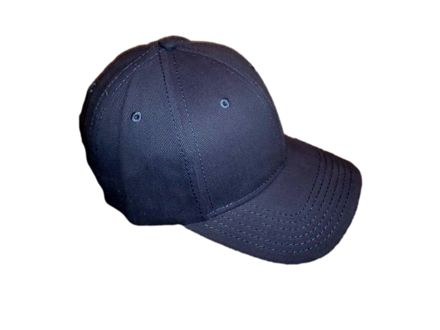 NAVY BLUE HAT BALL CAP BRUSHED COTTON LOW PROFILE NEW