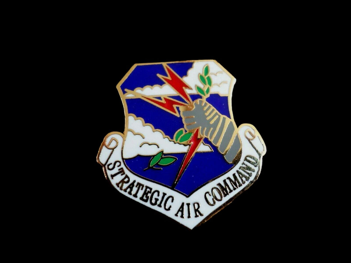Saco Hat Strategic Air Command SAC US Air Force Military Hat Pin – 1-1/ ...