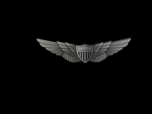 U.S MILITARY ARMY AVIATOR WINGS BADGE WINDOW DECAL STICKER 5.75" X 1.75"