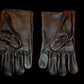 U.S MILITARY STYLE D-3A LEATHER GLOVES COLD WET WEATHER SIZE 6 X- LARGE W/LINER